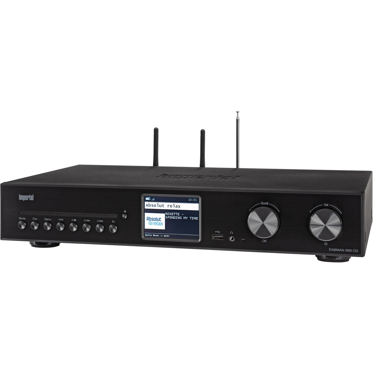  Imperial Radio-Hi-Fi-Tuner DABMAN i560 CD- DAB+-UKW-Internetradio- Verstärker- Bluetooth- CD-Player