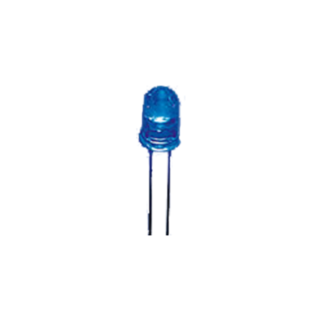 Superhelle 5 mm LED- Blau- 2-000 mcd