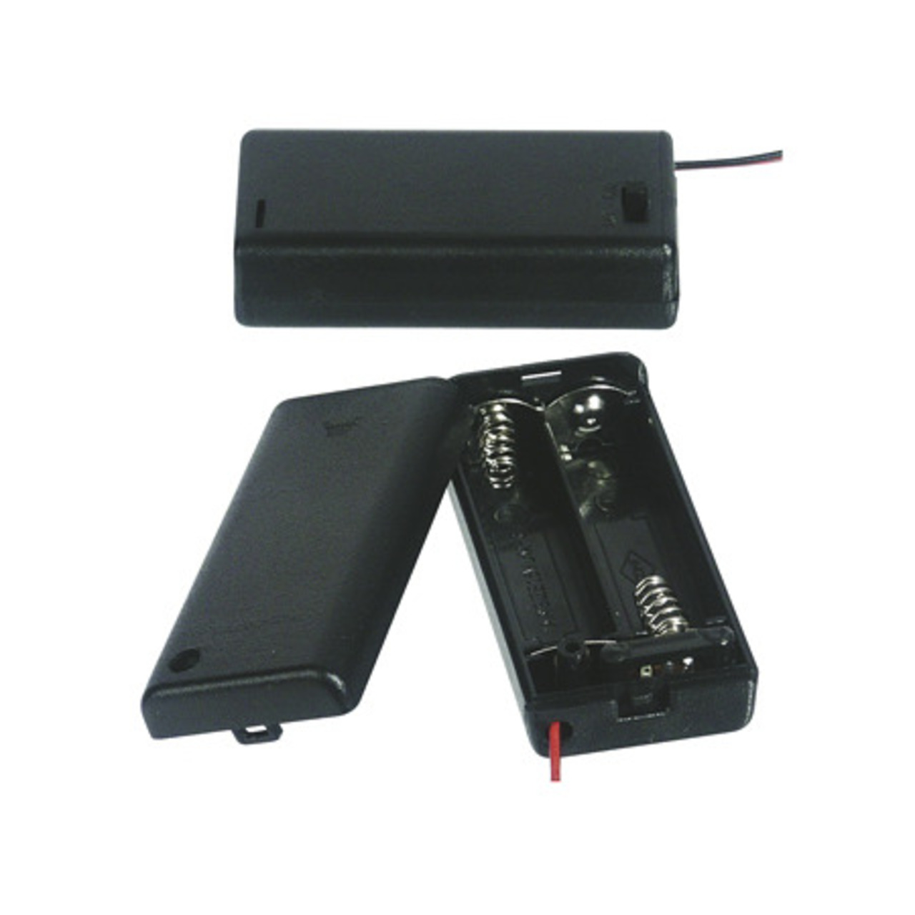 Batteriehalter für 2 x Mignon Batterie mit Anschlusskabel