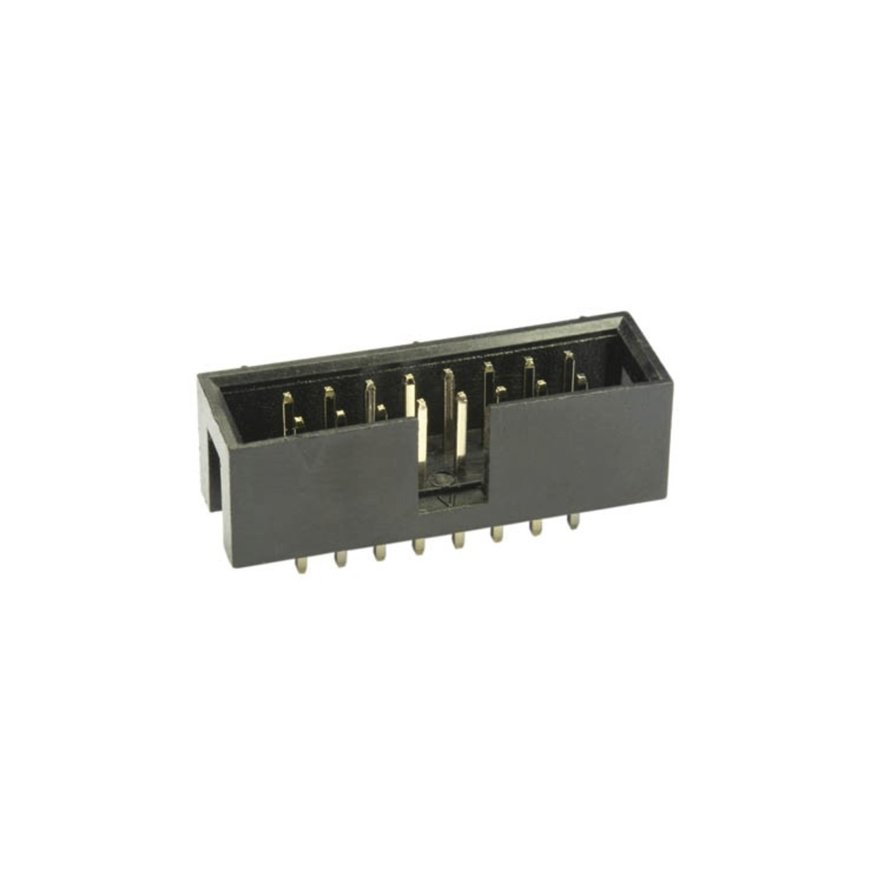 econ connect Wannensteckerleiste WS16G- 16-polig- gerade- RM 2-54 mm- ohne Verriegelung