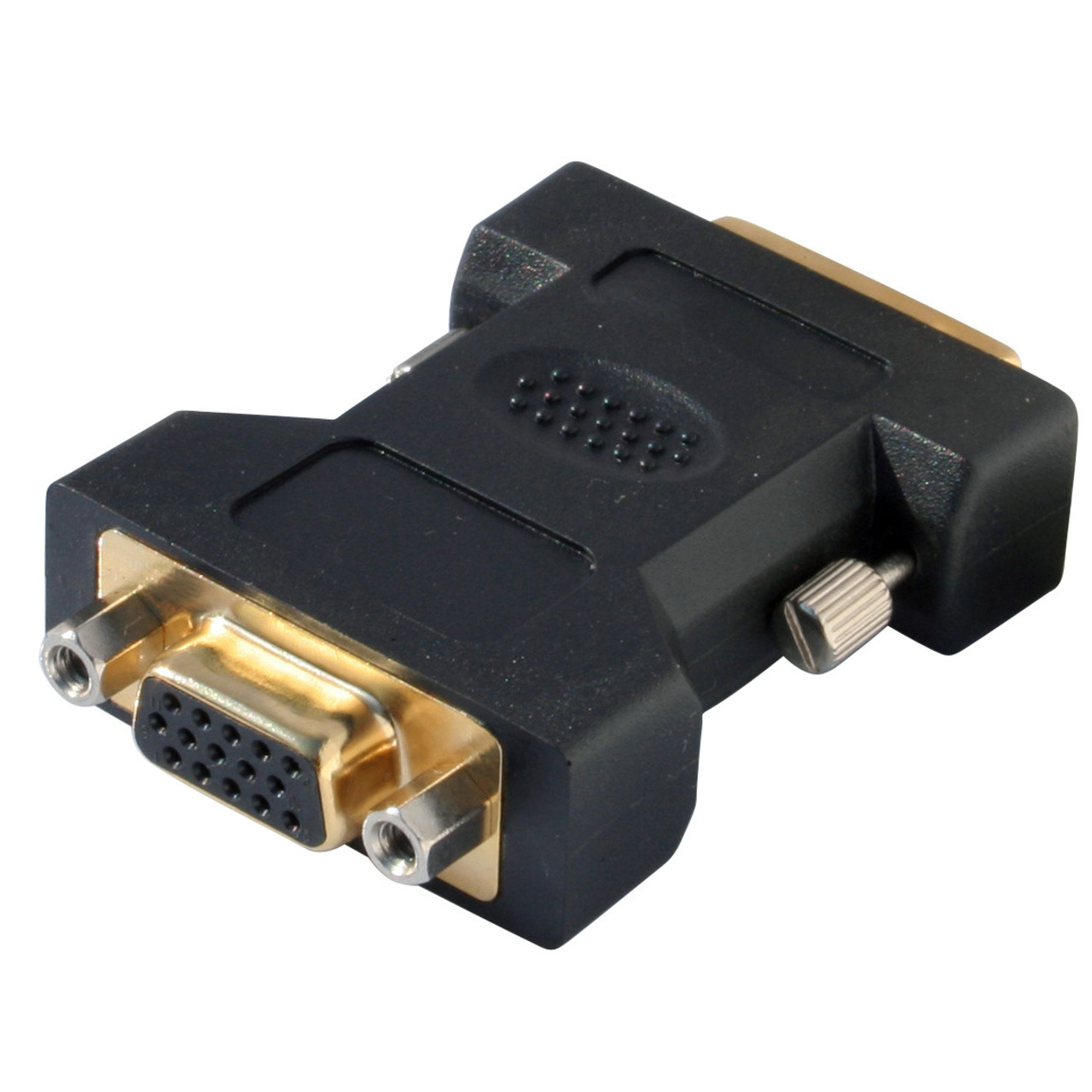 Adapter DVI-I-Stecker 24+1 Dual-Link auf VGA-Buchse