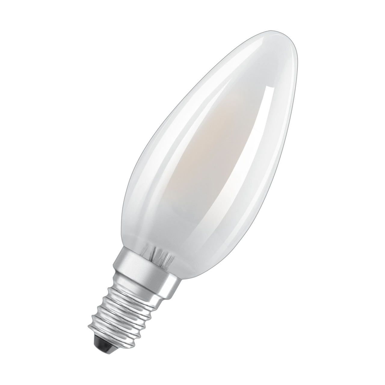 OSRAM 3er-Set 4-W-LED-Kerzenlampe- E14- 470 lm- warmweiss- matt
