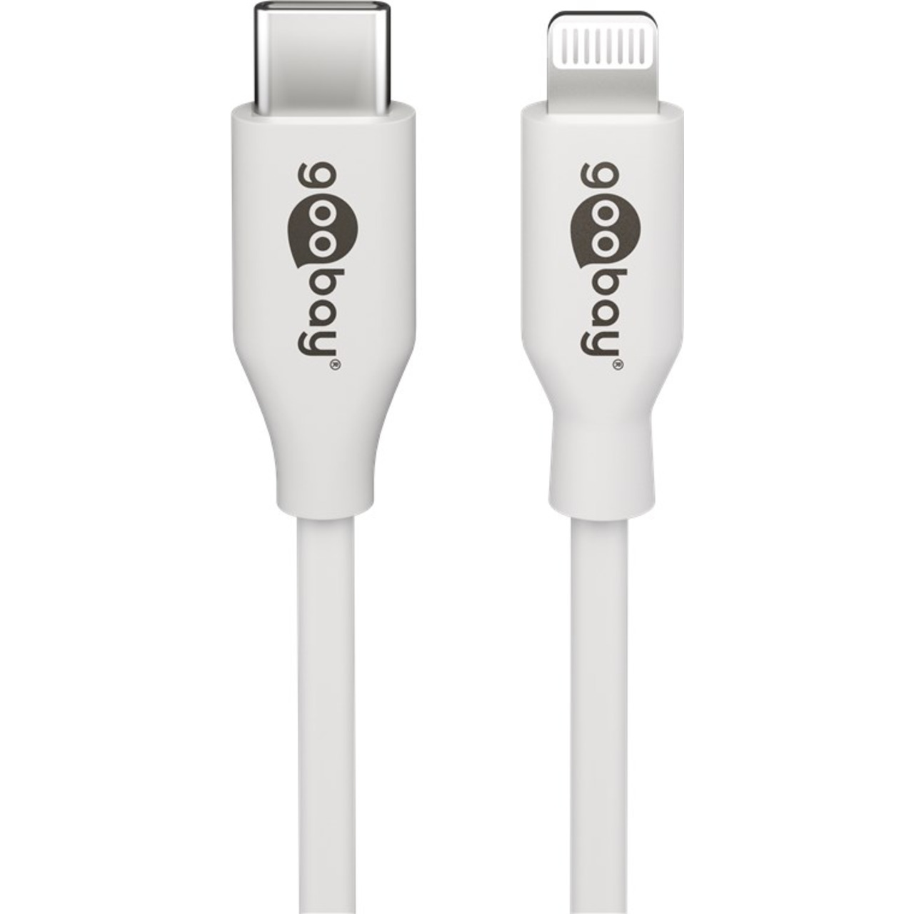 goobay Lightning auf USB-C- Lade- und Synchronisationskabel- 1 m- unterstützt das Laden bis 87 W unter PC-Hardware