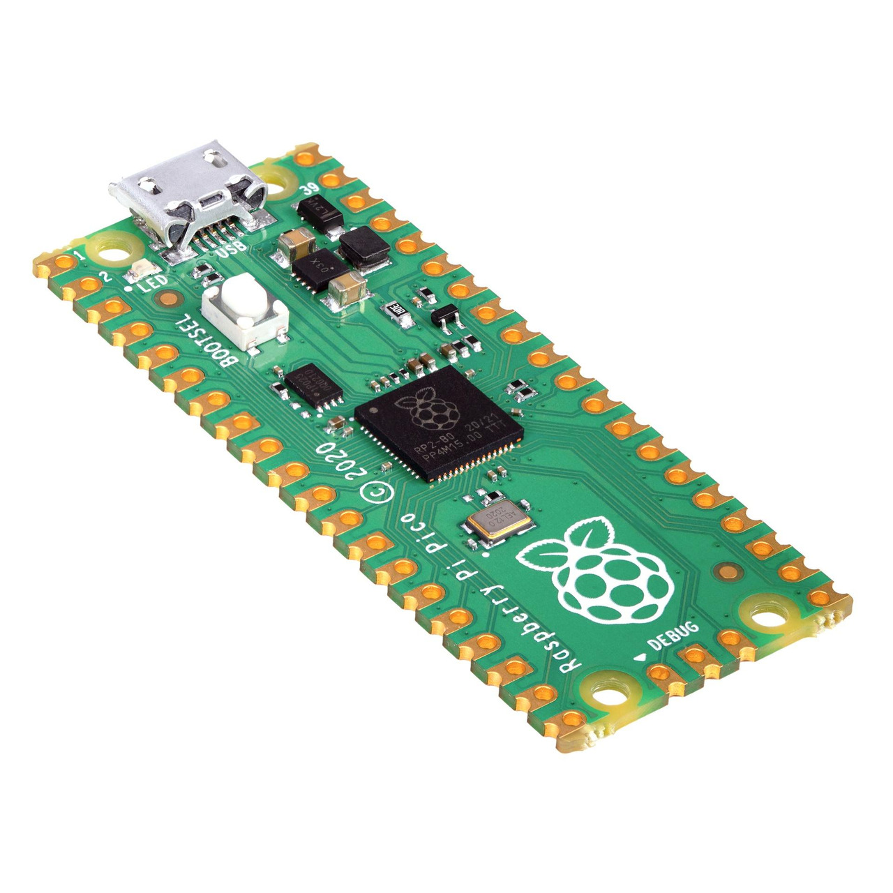 Raspberry Pi Pico- Minicomputer für Steckboards