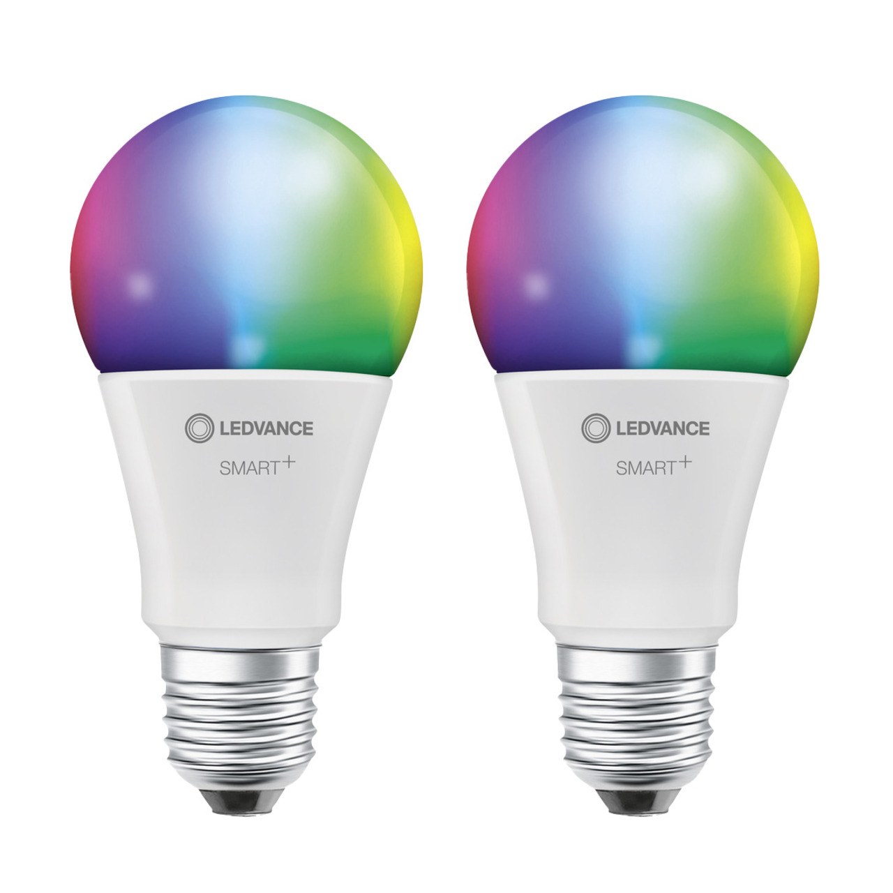 LEDVANCE 2er-Set SMART+ WiFi 9-W-LED-Lampe A60- E27- 806 lm- RGBW- 2700-6500 K- dimmbar- Alexa- App unter Beleuchtung