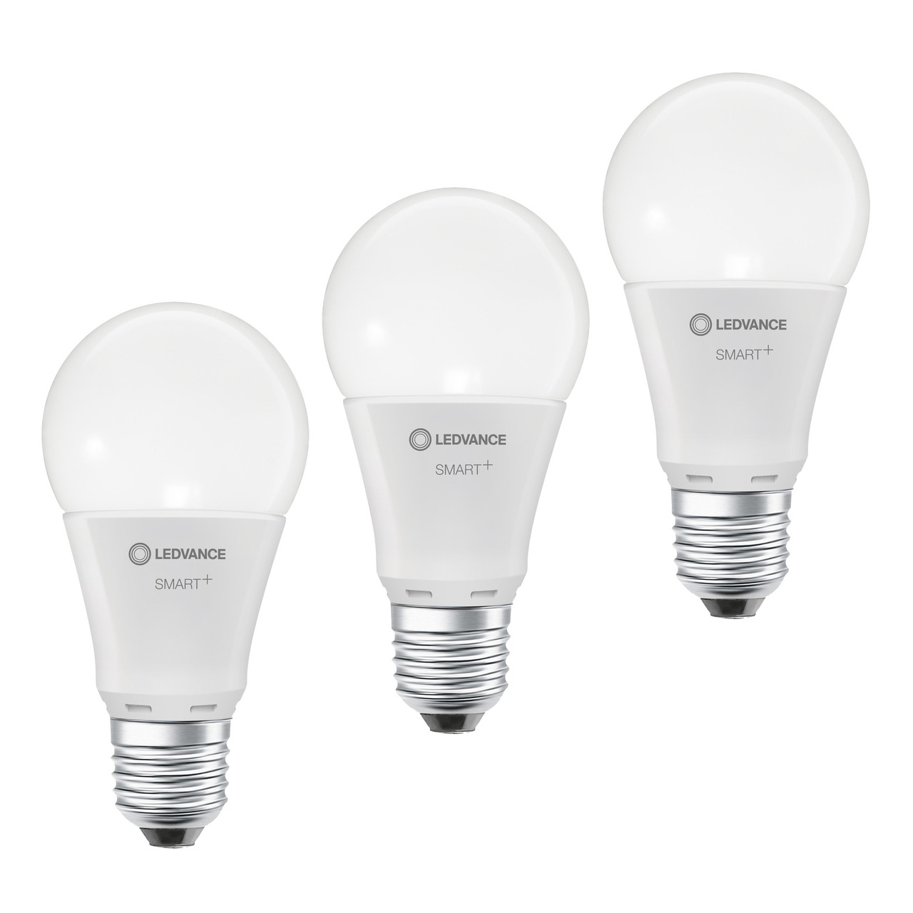 LEDVANCE 3er Set SMART+ WiFi 14-W-LED-Lampe A100- E27- 1521 lm- Tunable White- dimmbar- Alexa- App unter Beleuchtung