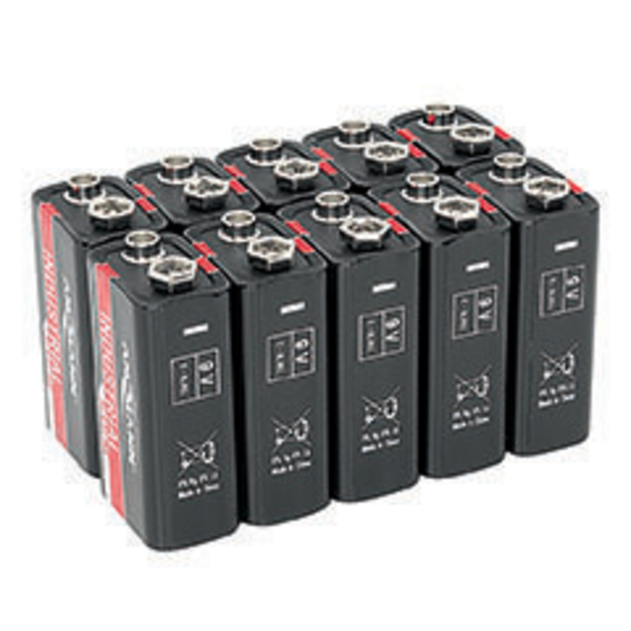 Ansmann Alkaline Batterie 9-V-Block- 10 Stück