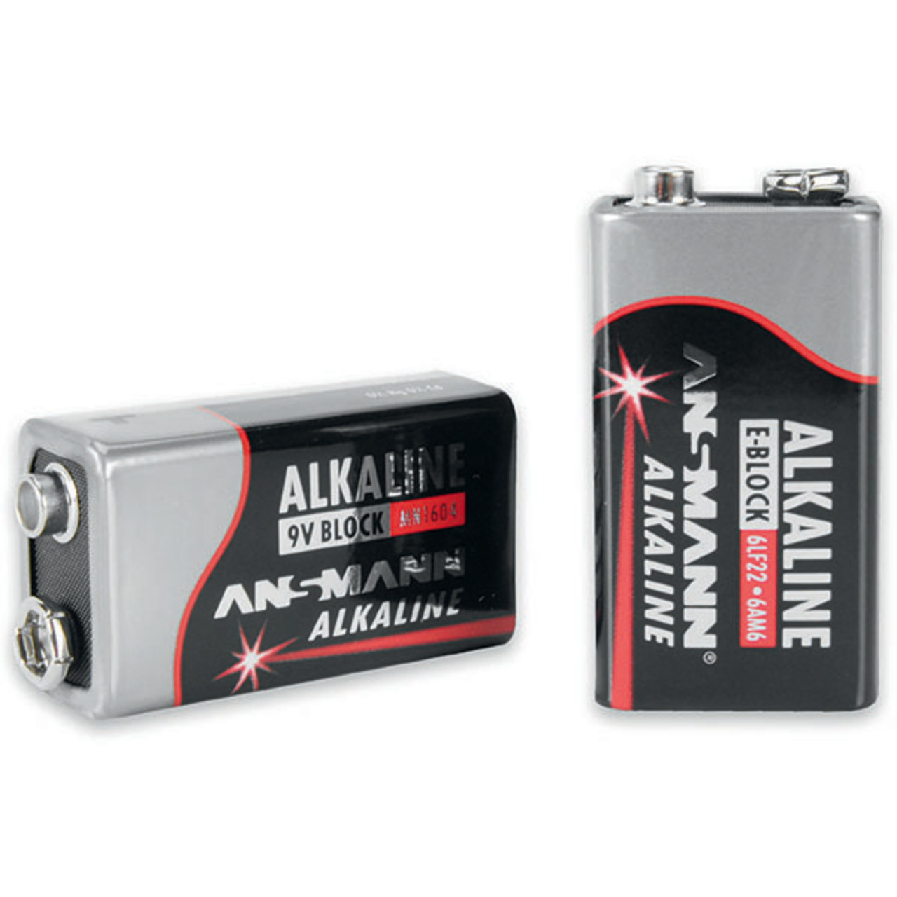 Ansmann Alkaline Batterie 9-V-Block- 1er-Pack