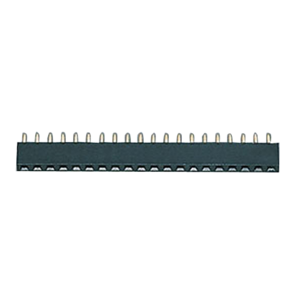 Buchsenleiste- 1x 64-polig- Krperhhe 4-2 mm- gerade- trennbar- gedrehte Kontakte