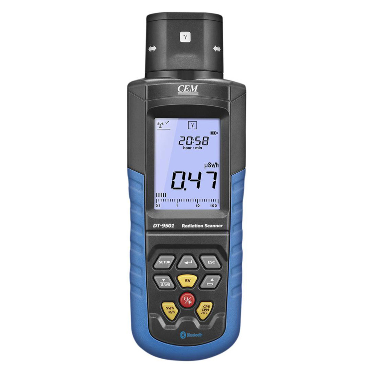 CEM Radioaktivitätsmessgerät DT-9501- Bluetooth-Schnittstelle