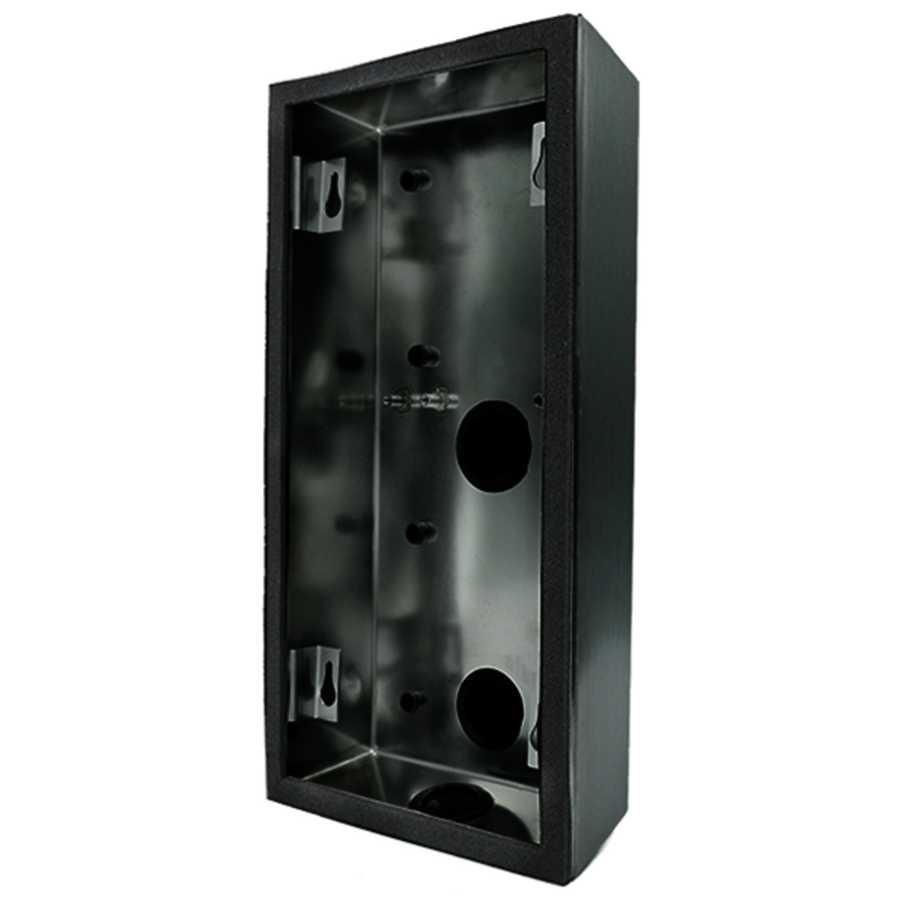 DoorBird Aufputz-Montage-Rückgehäuse D2101V für Türsprechanlagen- Edelstahl- gebürstet- Titan-Optik