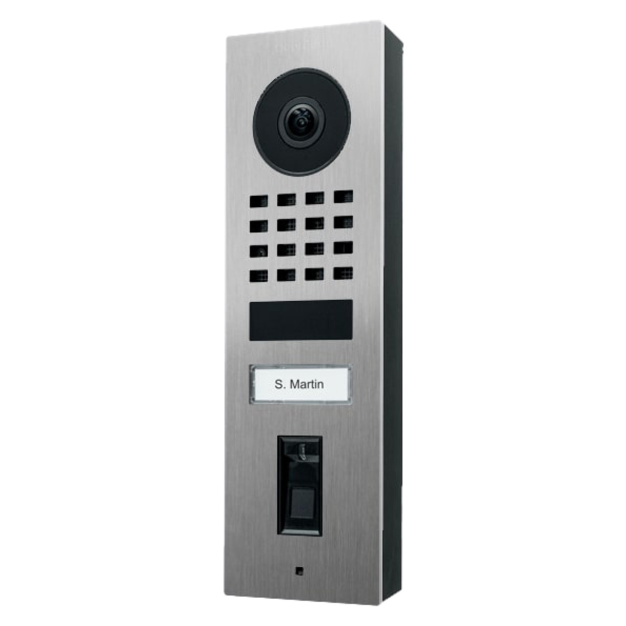 DoorBird WLAN-IP-Video-Fingerprint-Türstation D1101FV Edelstahl V4A- Aufputz