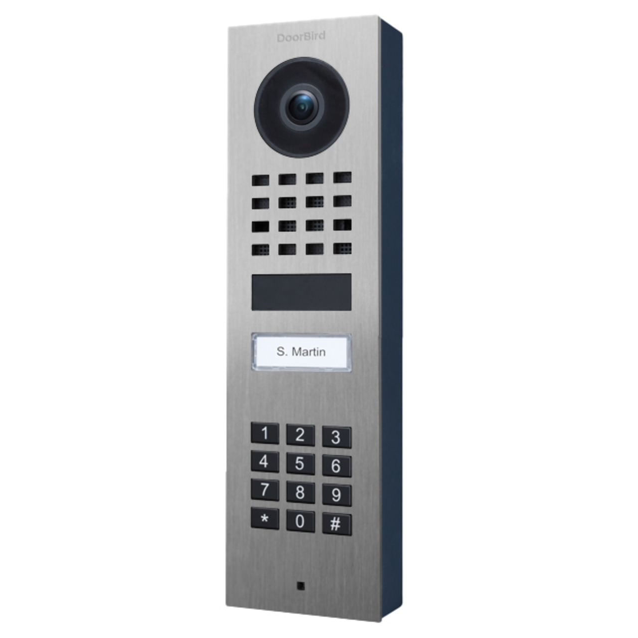 DoorBird WLAN-IP-Video-Keypad-Türstation D1101KV Edelstahl V4A- Aufputz unter Haustechnik