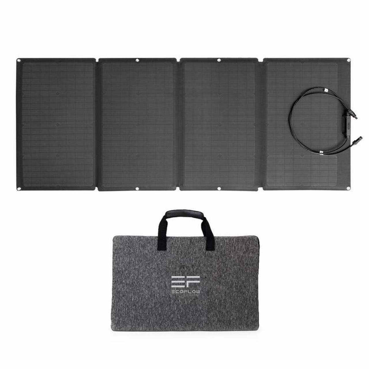 EcoFlow faltbares Solarmodul Solar Panel mit 160 W und passender Tragetasche