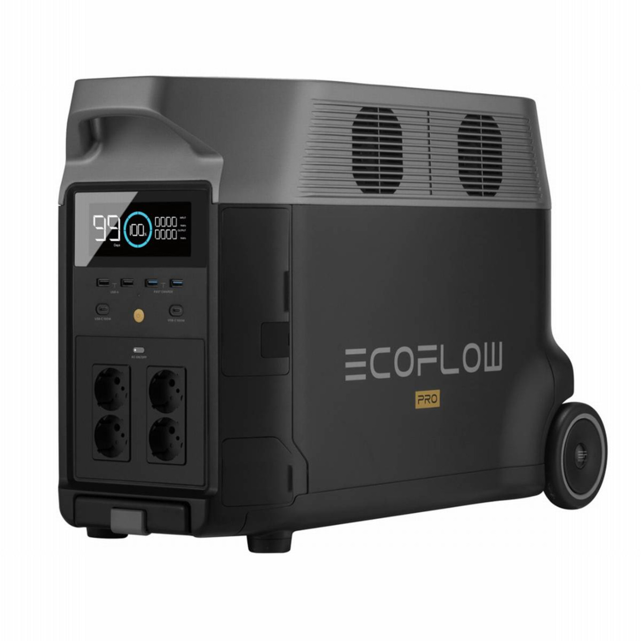 EcoFlow tragbarer Stromspeicher Portable Power  Station DELTA PRO mit 3600 Wh unter Stromversorgung