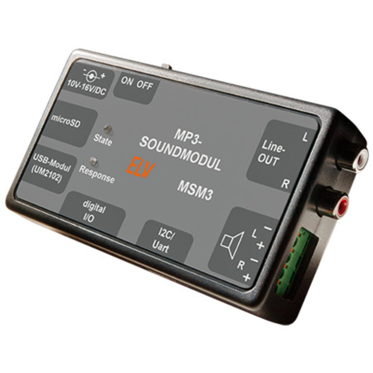 ELV Bausatz MP3-Soundmodul MSM3