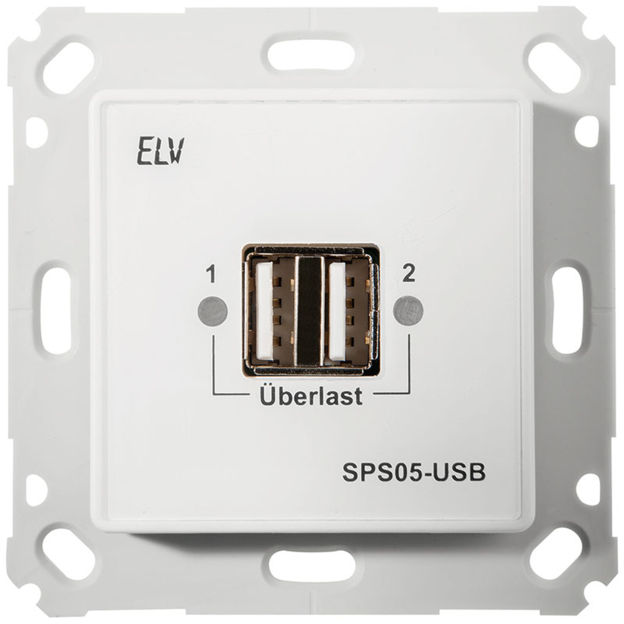 ELV Bausatz Unterputz Schaltnetzteil mit USB-Buchse SPS05-USB- ohne Rahmen