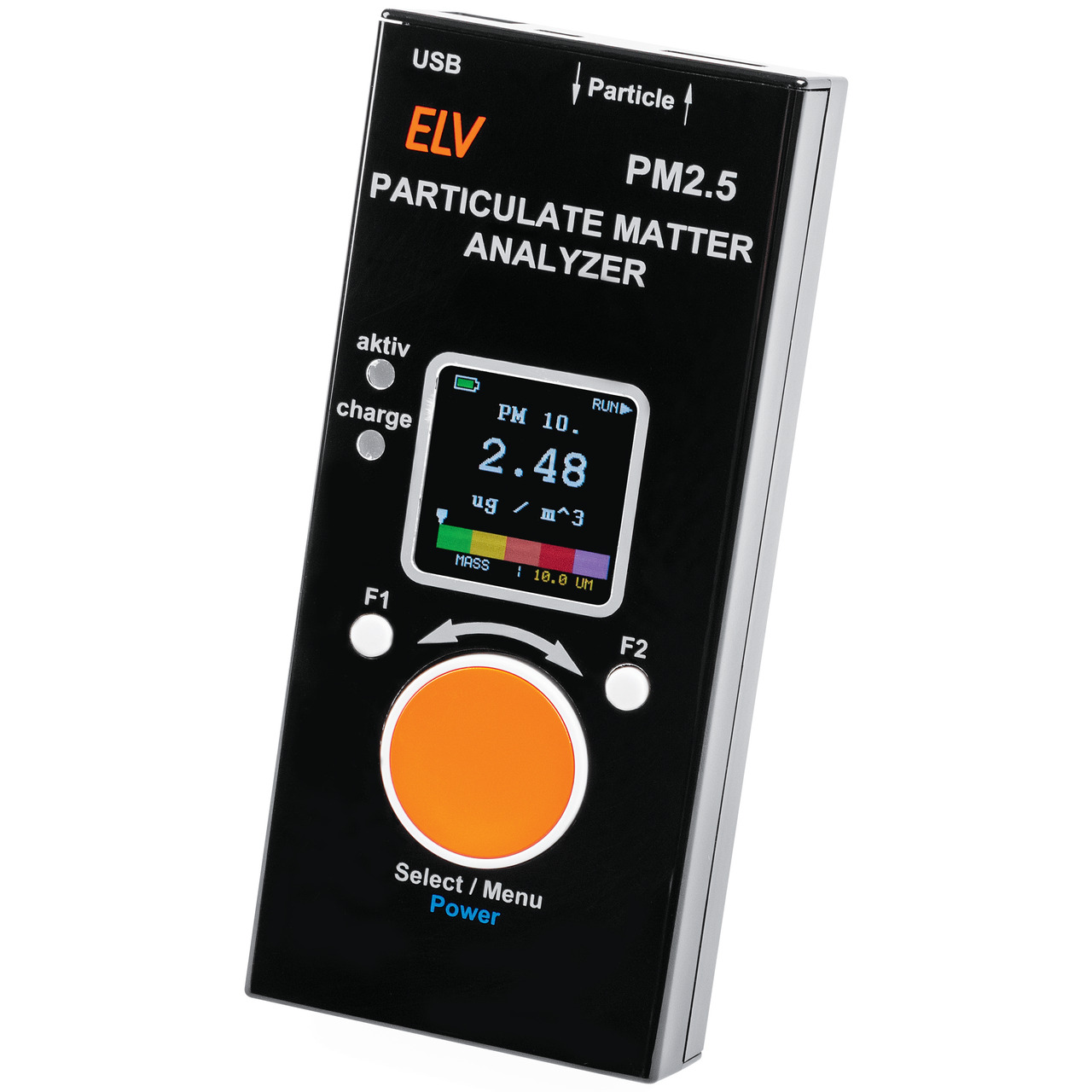 ELV Feinstaub-Messgerät PM2-5 (verbauter Feinstaubsensor SPS30 ist MCERTS-Zertifiziert)