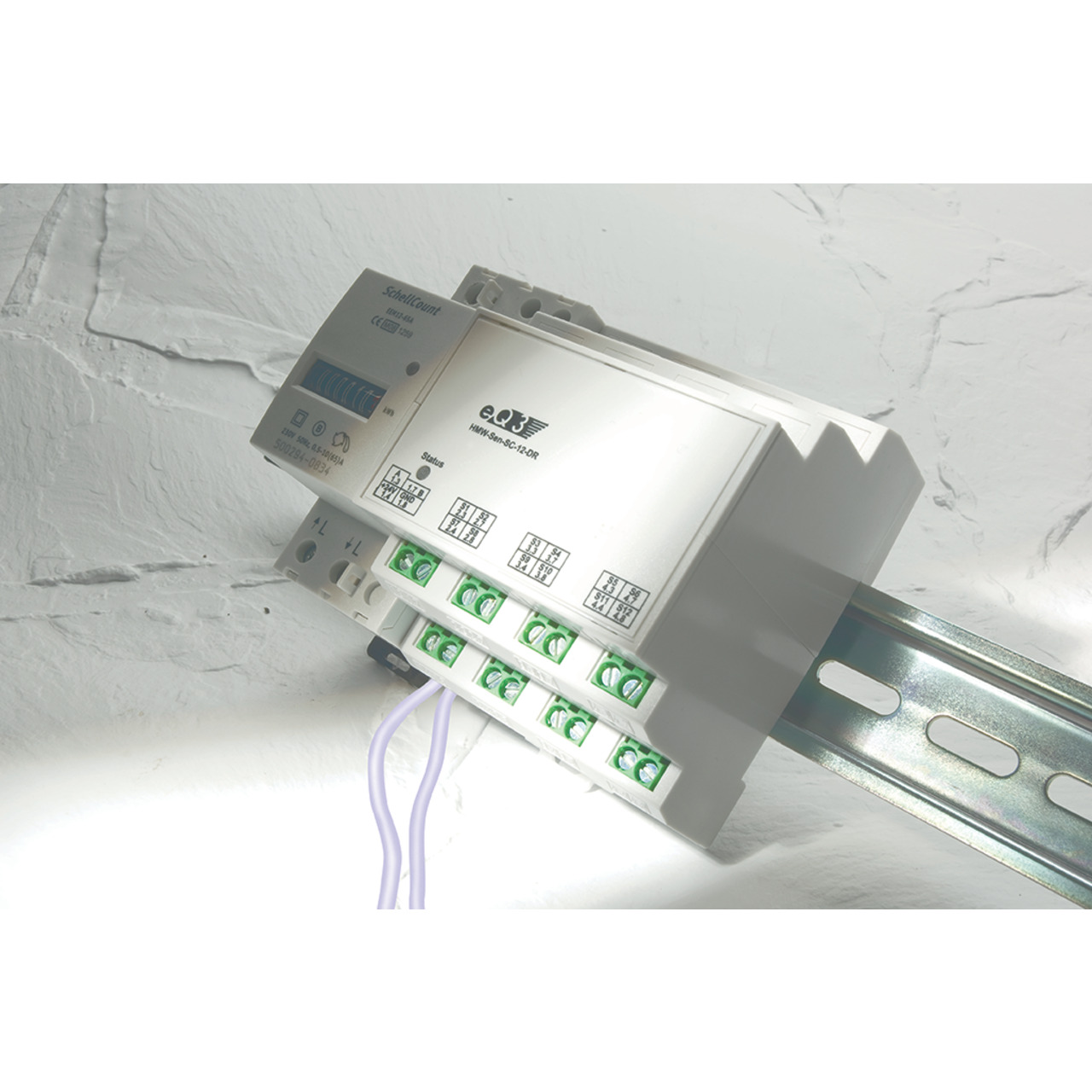 ELV Homematic Bausatz 12fach-Kontaktsensor für Schaltzustandserkennung HMW-Sen-SC-12-DR