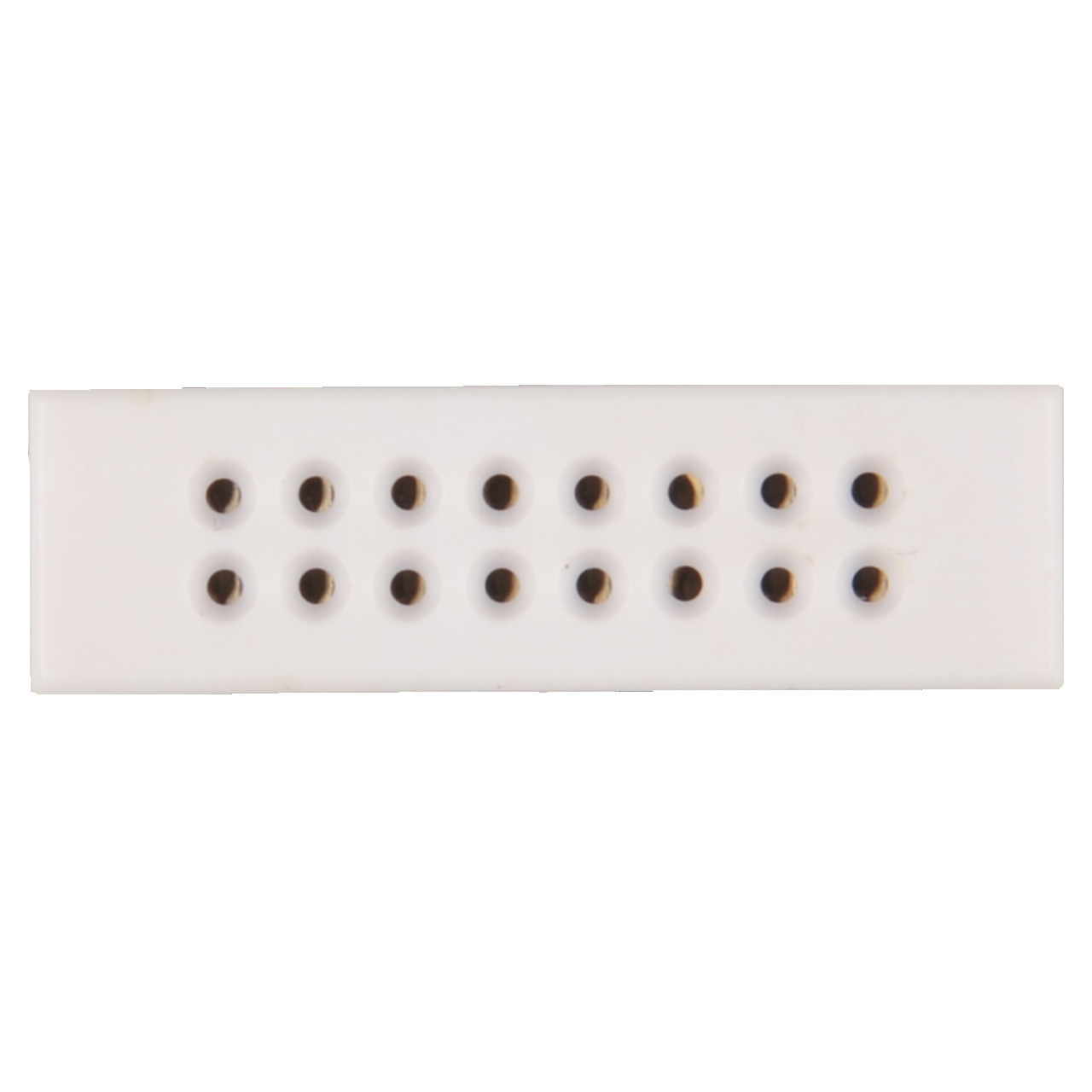 ELV Mini-Steckplatine-Breadboard mit Lötanschluss- 2 x 8 Kontakte (Buchsen)