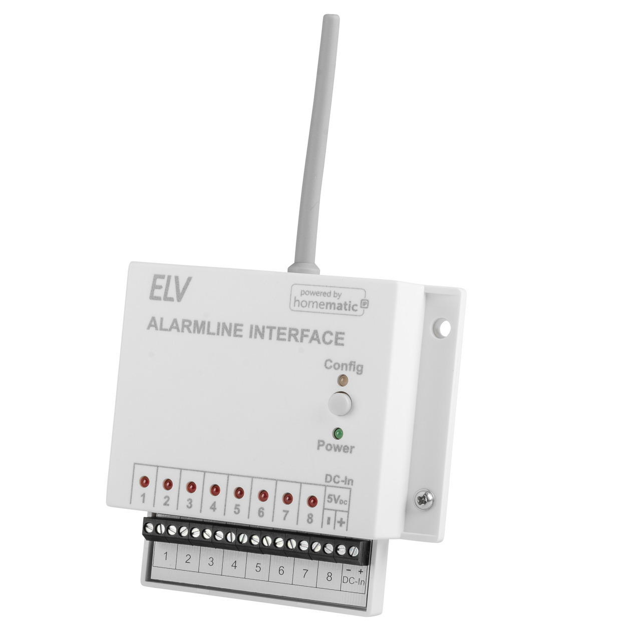 ELV Smart Home Bausatz Alarmlinieninterface ELV-SH-AI8 powered by Homematic IP