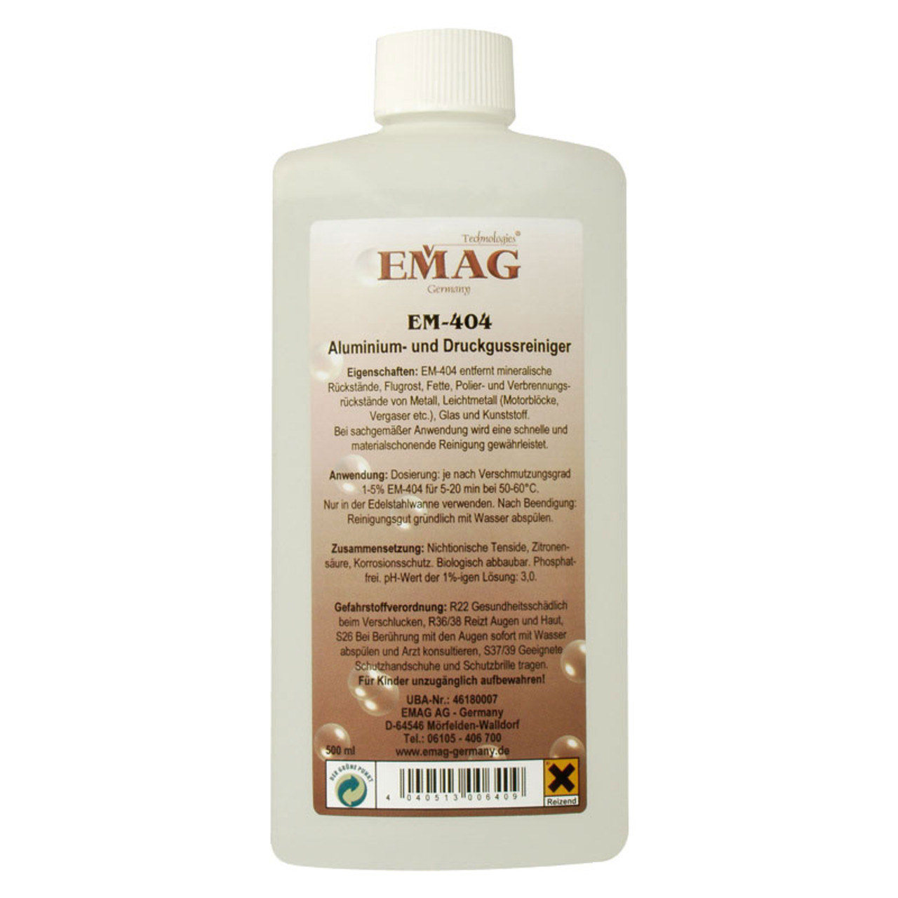 EMAG Aluminium- und Druckgussreiniger EM-404- 500 ml