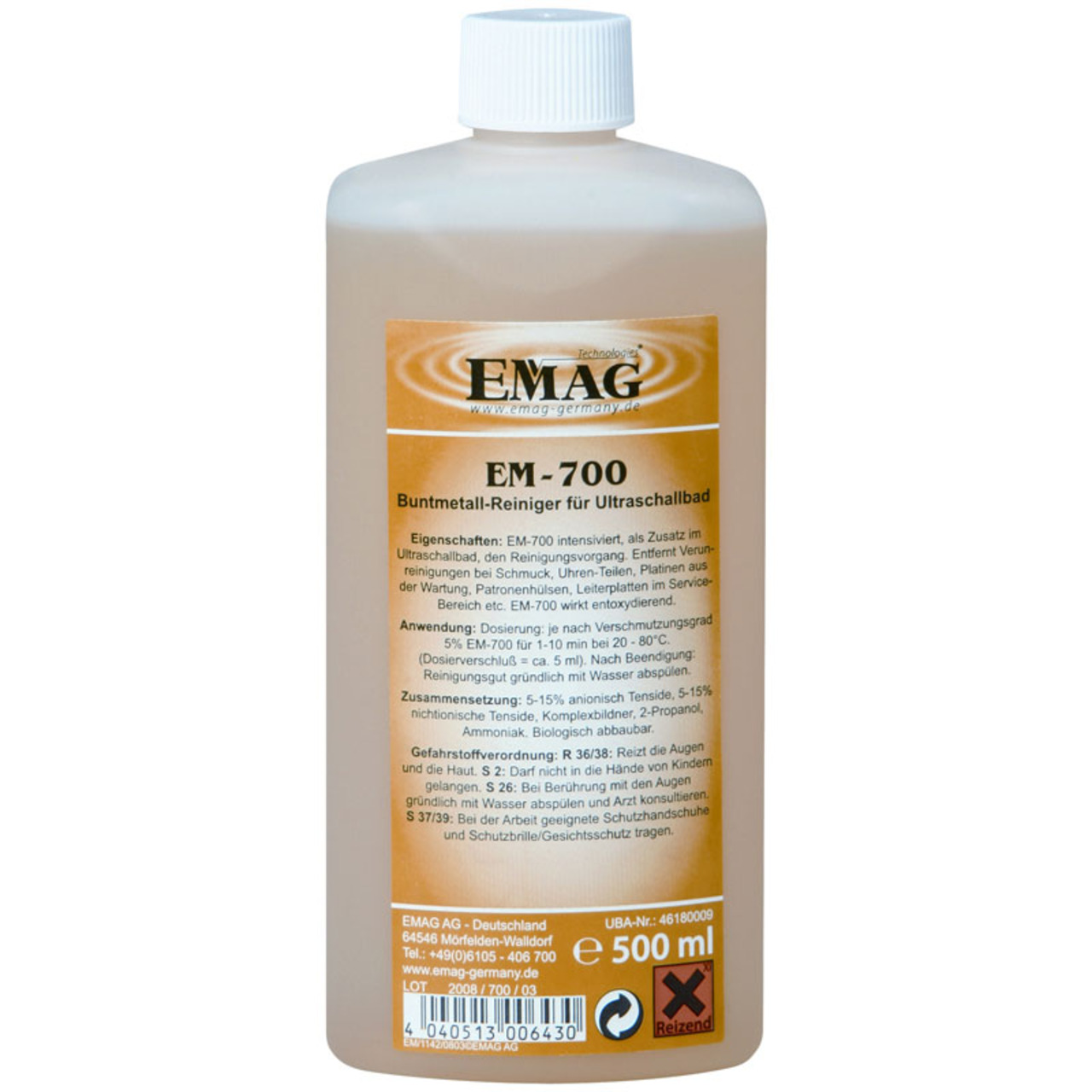 EMAG Buntmetallreiniger EM-700- 500 ml