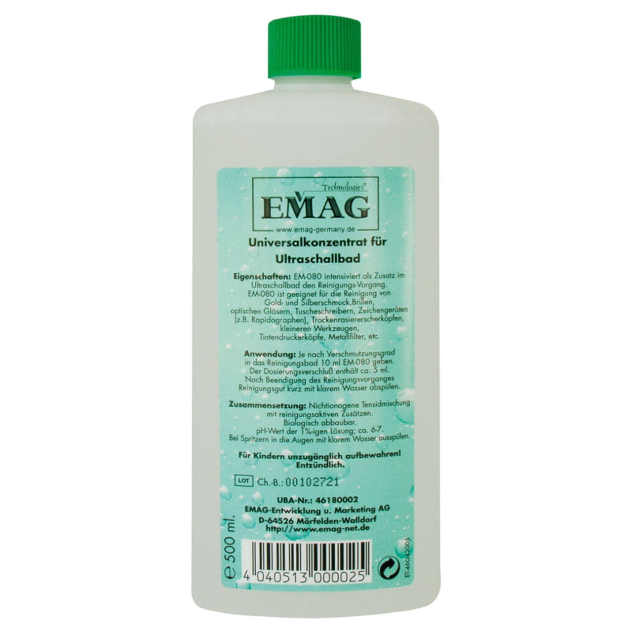 EMAG Universal-Reinigungskonzentrat EM-80- 500 ml