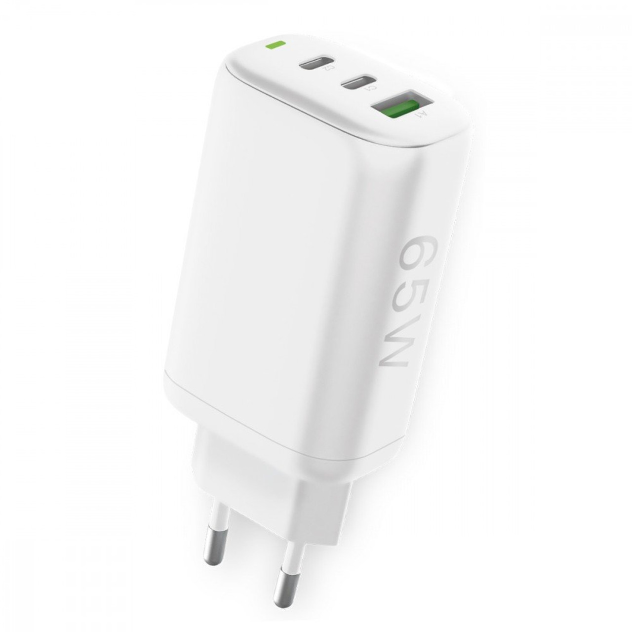 Fontastic USB-Schnell-Reiselader GaNto 65 W- weiss- Fast Charge und Power Delivery unter Stromversorgung