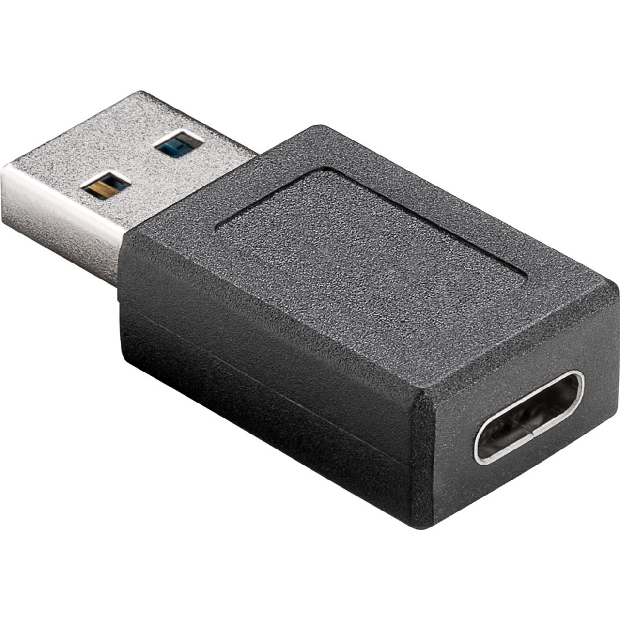 goobay USB-C-Buchse auf USB-A-3-0-Stecker- schwarz unter PC-Hardware