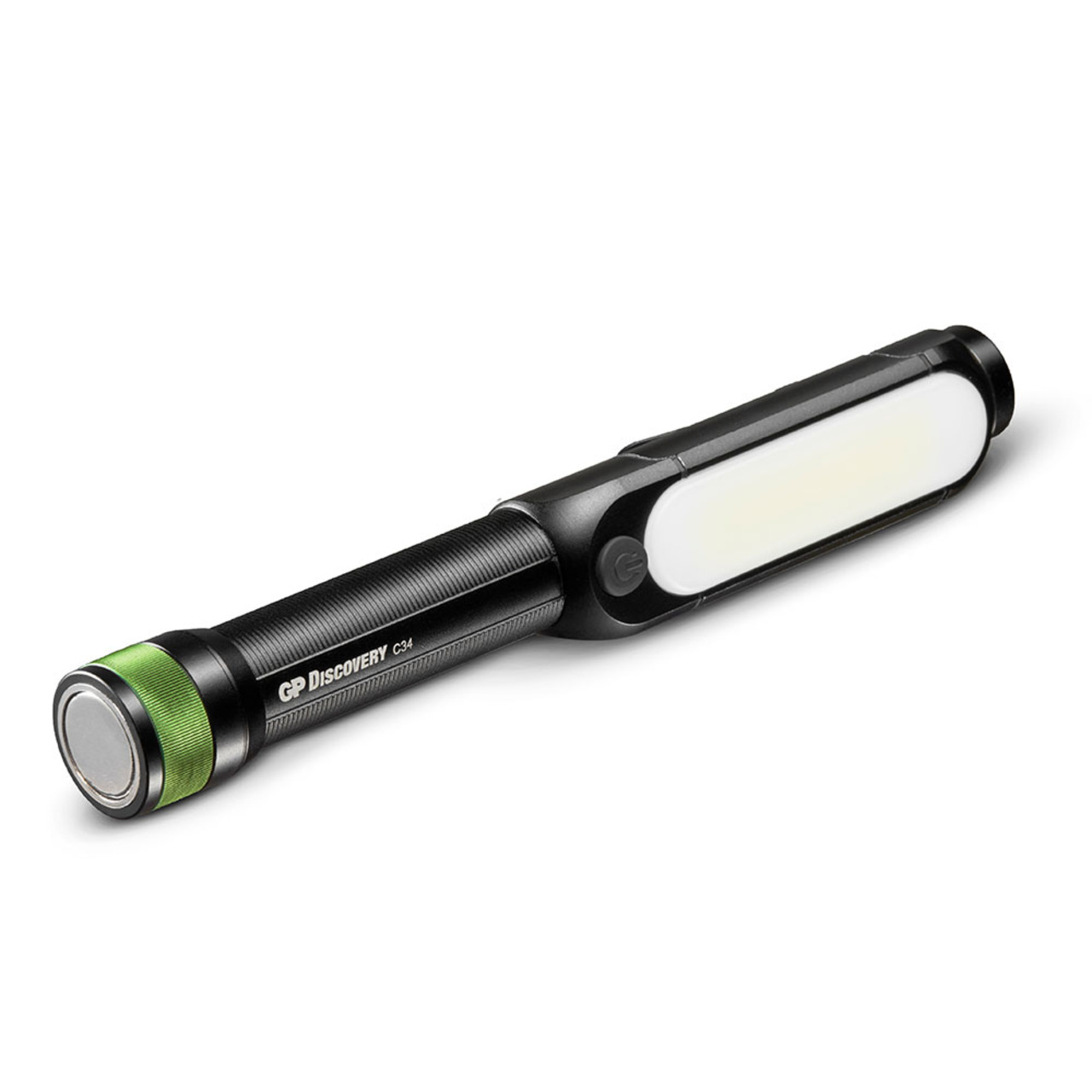 GP LED-Arbeitsleuchte - LED-Inspektionsleuchte C34 - max- 550 lm- Magnet-Gürtelclip- Batteriebetrieb unter Beleuchtung