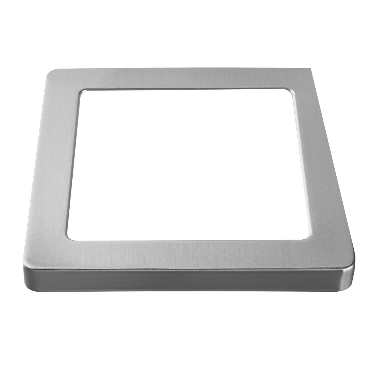 HEITRONIC Metallring für LED-Panel SELESTO- eckig- nickel-gebürstet