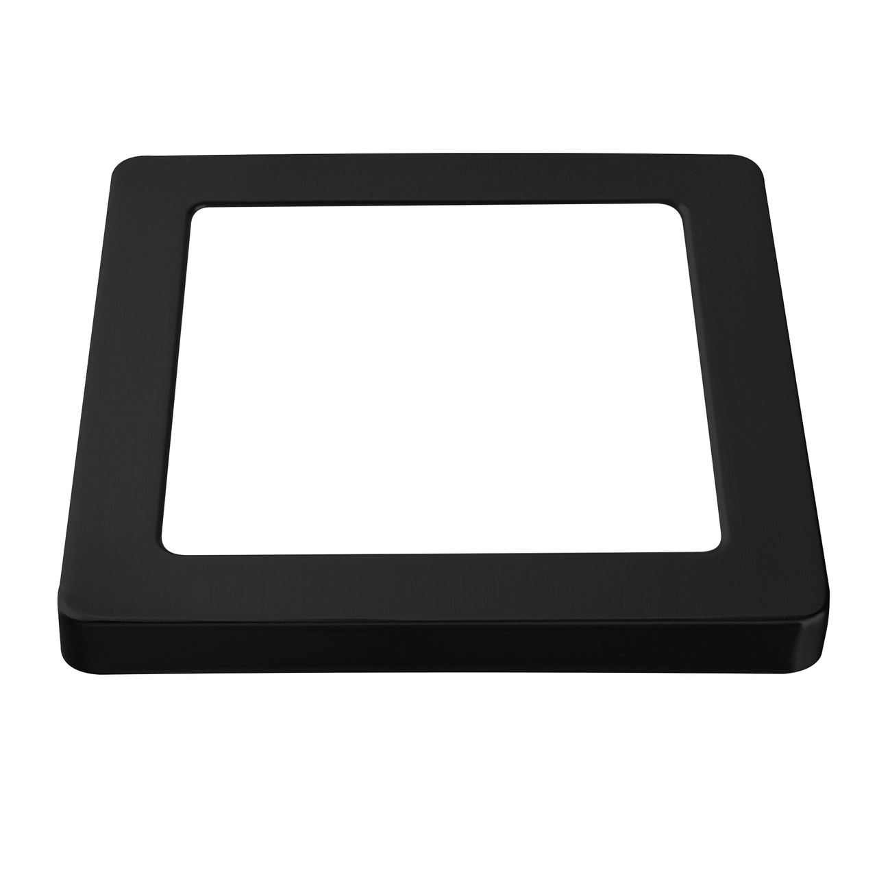 HEITRONIC Metallring f黵 LED-Panel SELESTO- eckig- schwarz