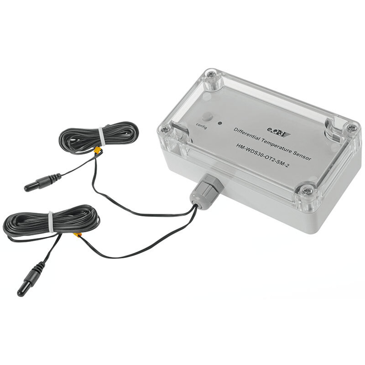 Homematic Differenz-Temperatur-Sensor HM-WDS30-OT2-SM-2 für Smart Home - Hausautomation