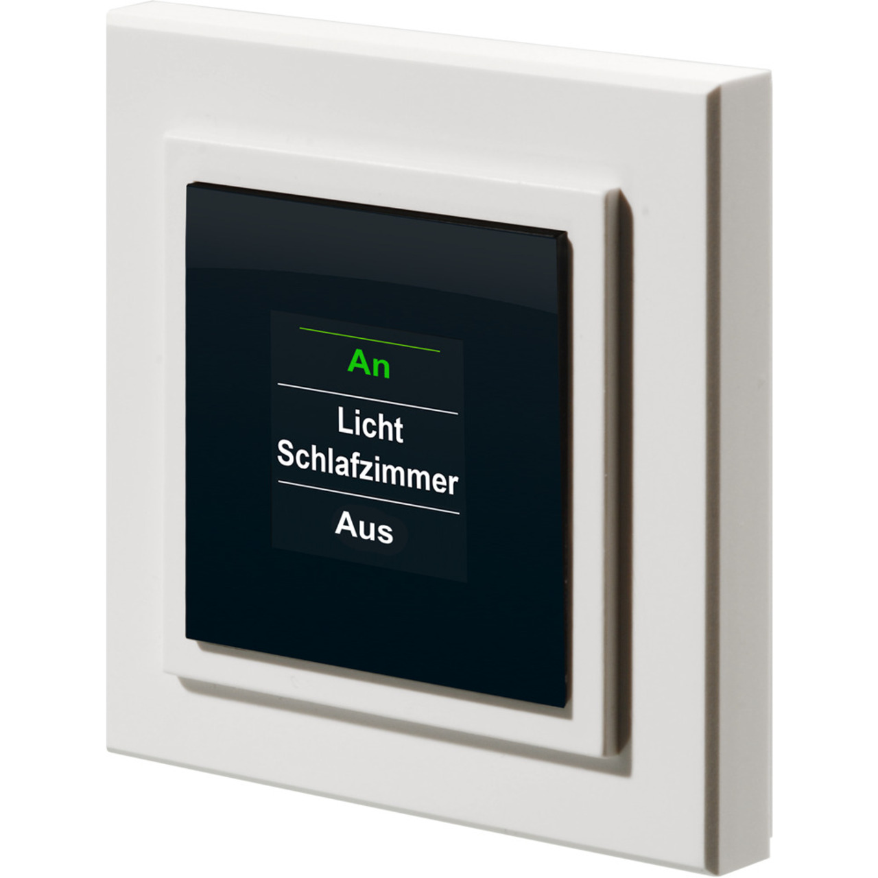 Homematic Funk-Wandsender mit Display HM-PB-4Dis-WM für Smart Home - Hausautomation