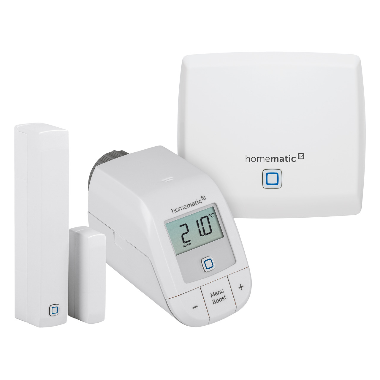 Homematic IP Set Heizen - Homematic IP Access Point- Heizkörperthermostat und Fenster- -Türkontakt unter Hausautomation