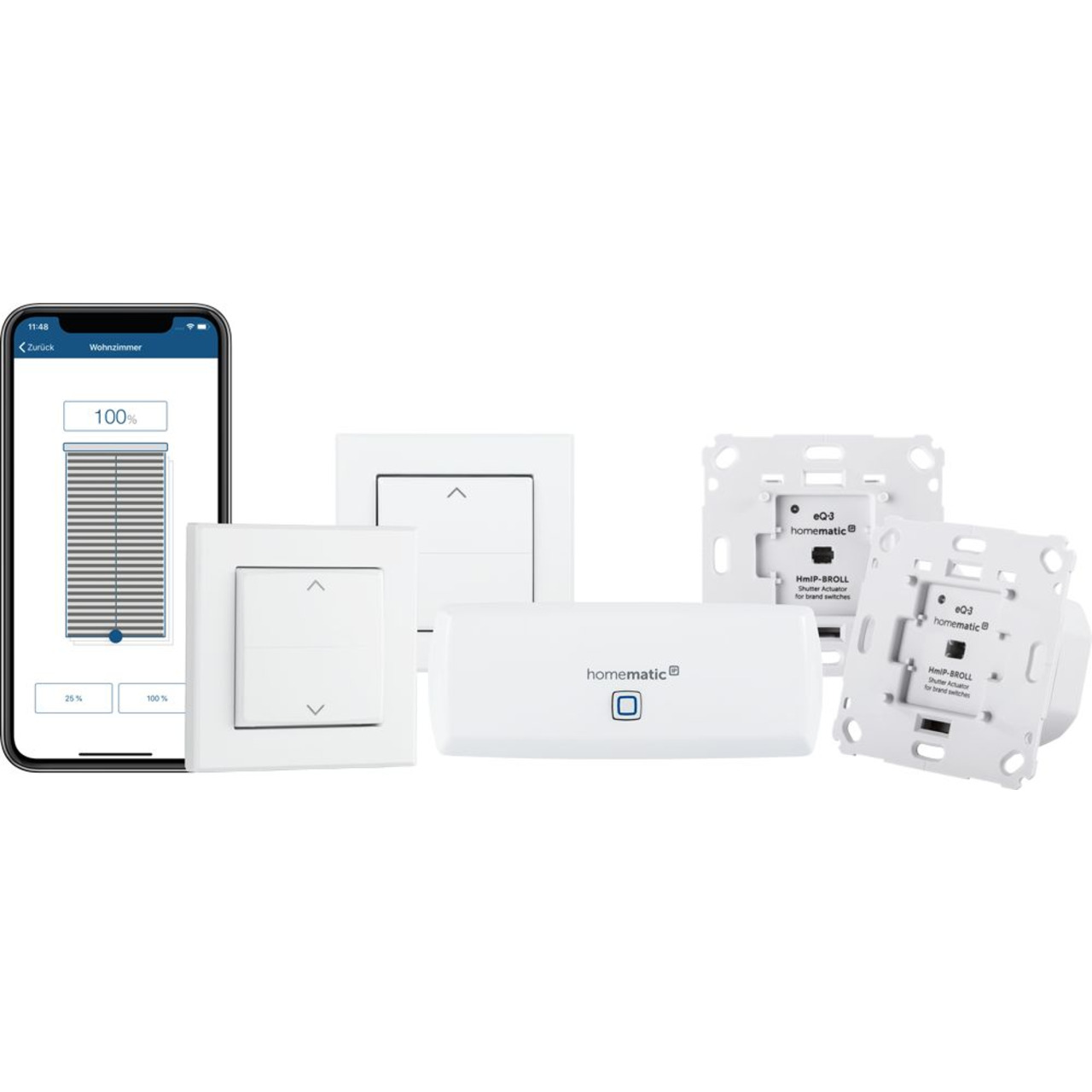 Homematic IP Smart Home Starter Set Beschattung  WLAN- HmIP-SK15 unter Hausautomation