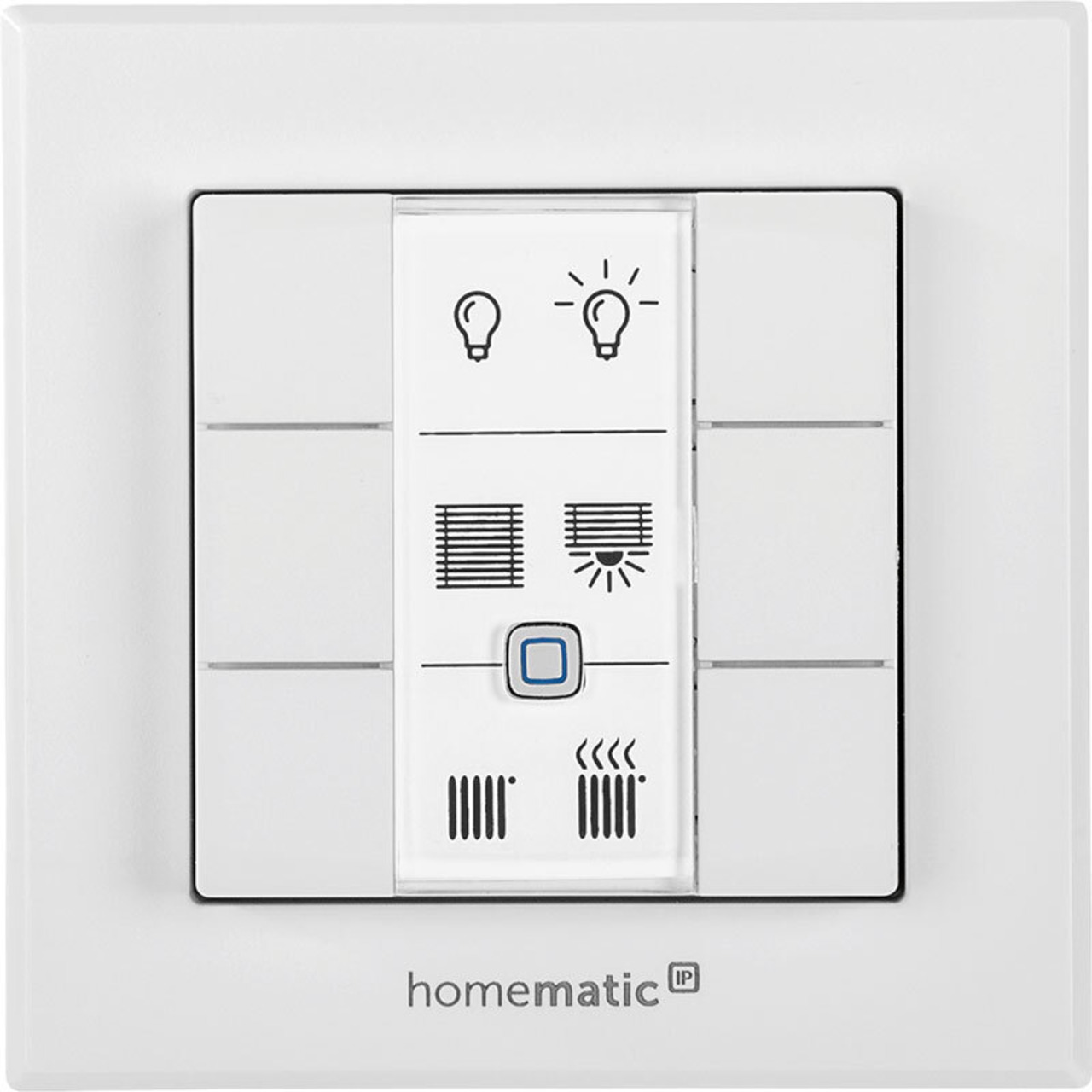 Homematic IP Smart Home Wandtaster HmIP-WRC6- 6-fach