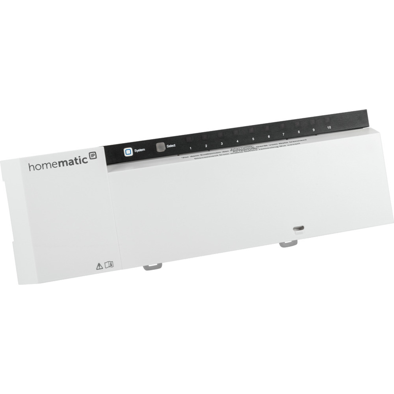 Homematic IP Wired Smart Home Fussbodenheizungscontroller HmIPW-FAL230-C10  10-fach- 230 V unter Hausautomation