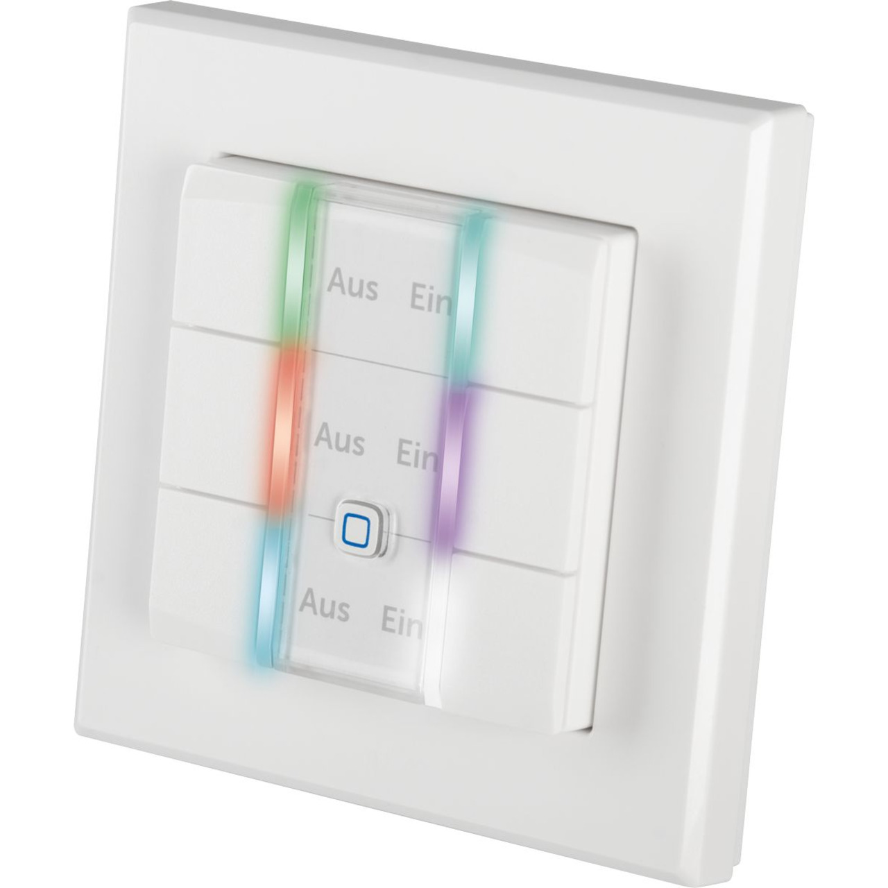 Homematic IP Wired Smart Home Wandtaster HmIPW-WRC6- 6-fach- mit LEDs