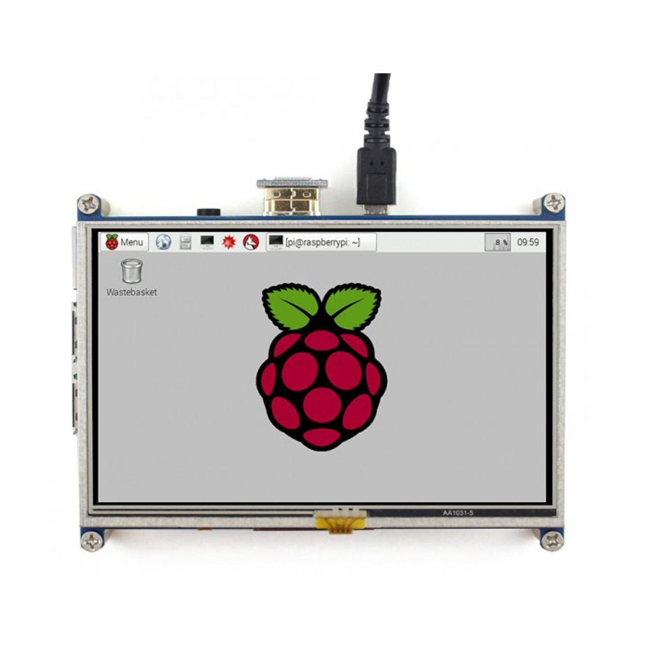 Joy-IT 12-7 cm (5) Touch-Display für Raspberry Pi- 800 x 480 Pixel