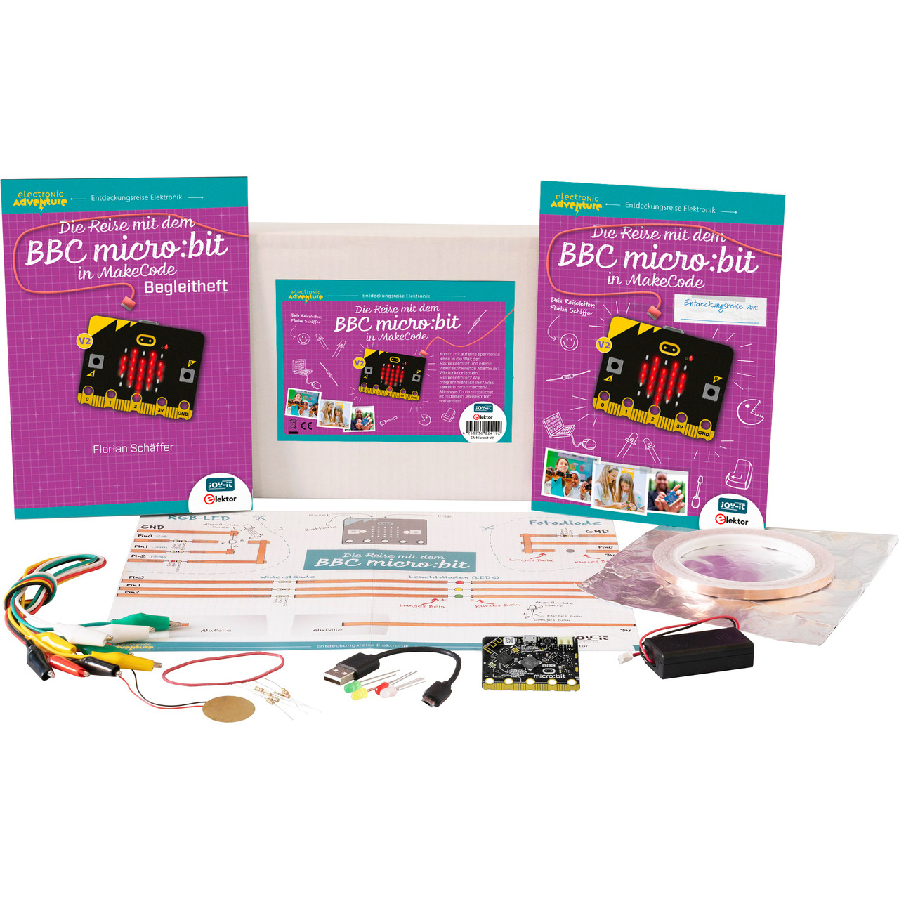Joy-IT Lernpaket Reise mit dem BBC micro:bit V2 unter Bausätze