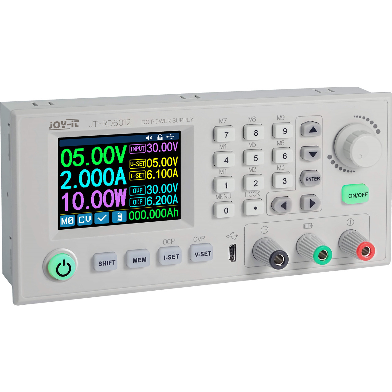 Joy-IT Programmierbares Labornetzteil JT-RD6012 - 0-60 V-0-12 A- max- 720 W unter Stromversorgung