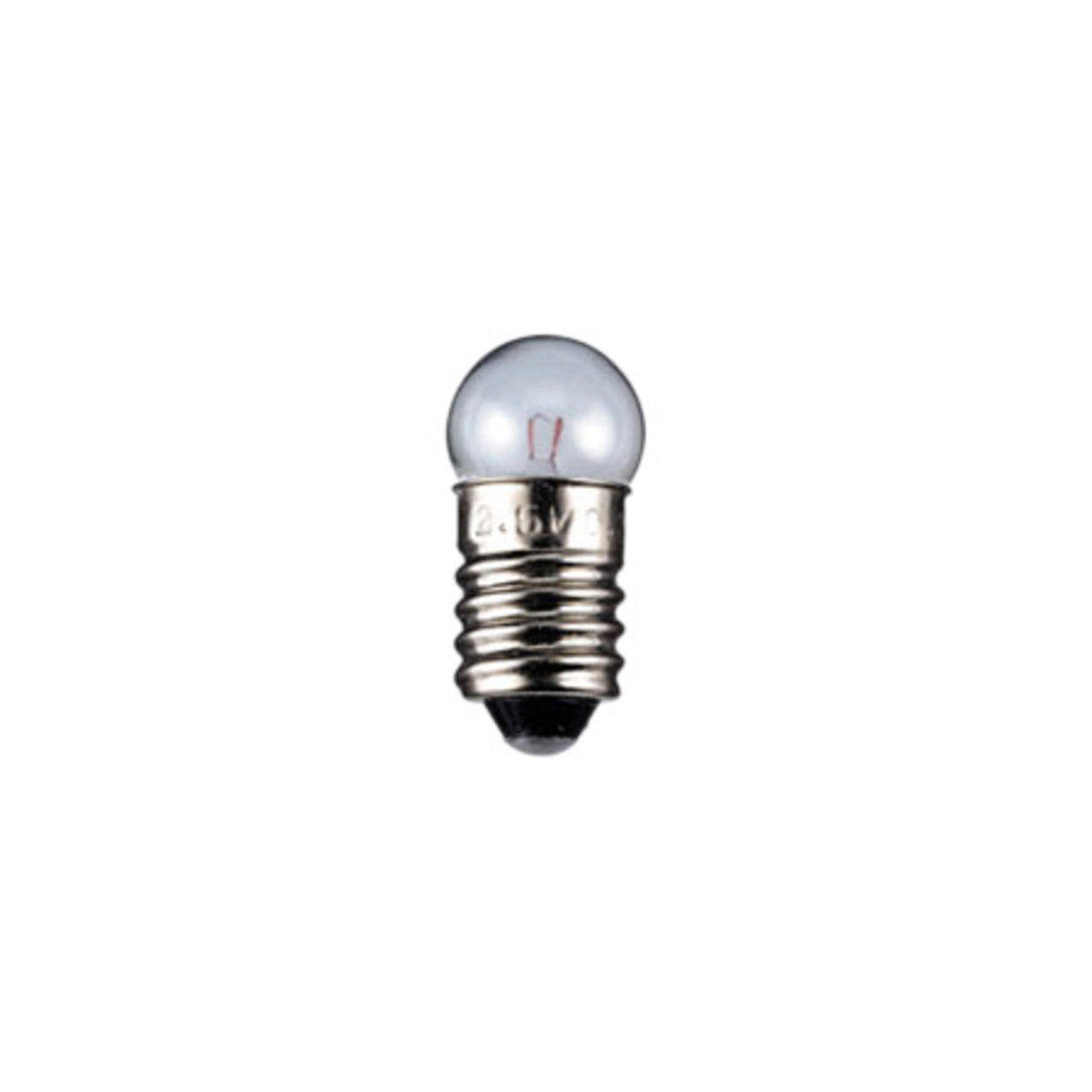 Kugelfrmige Lampe Sockel E10- 11-5 x 24 mm- 12 V