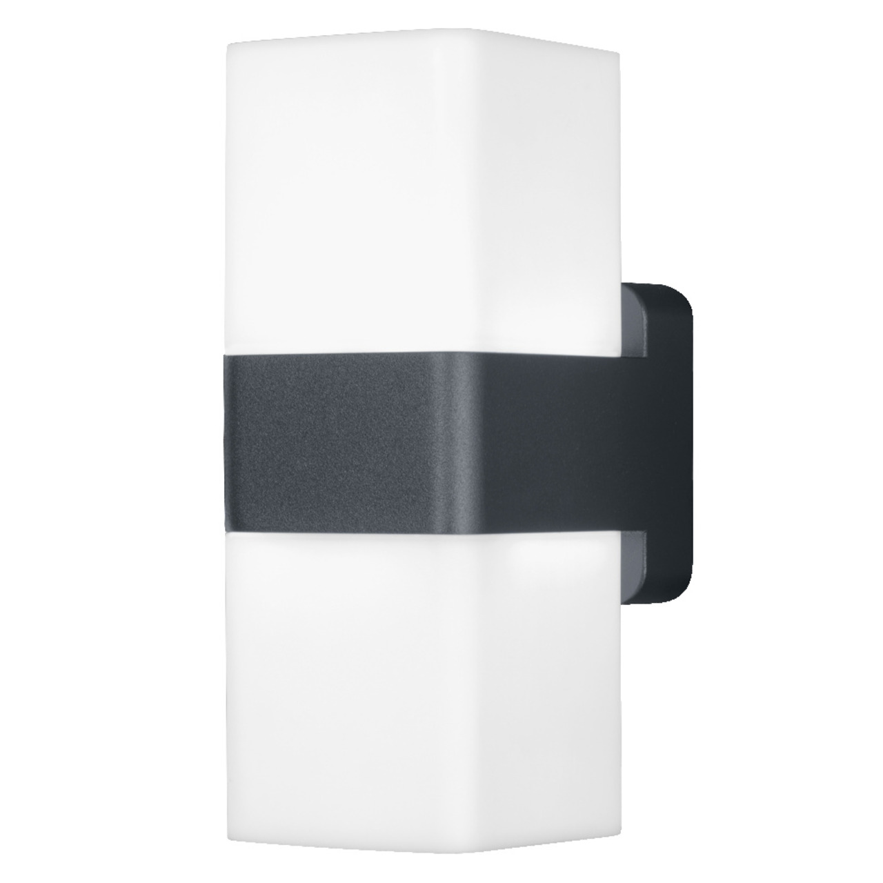 Ledvance SMART+ WiFi 14-W-LED-Wandleuchte CUBE UPDOWN- Aluminium- 950 lm- warmweiss- RGB- IP44 unter Beleuchtung