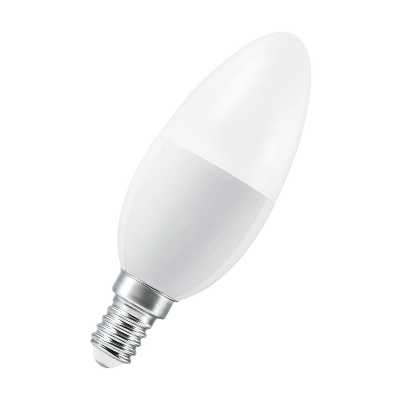 LEDVANCE SMART+ WiFi 4-9-W-LED-Lampe B40- E14- 470 lm- warmweiss- 2700K- dimmbar- Alexa- App