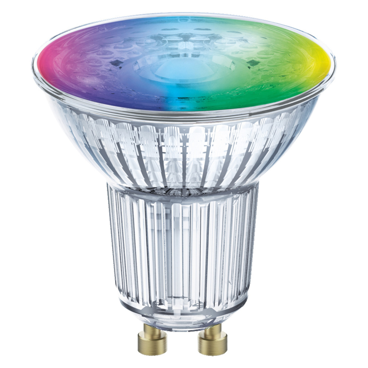 LEDVANCE SMART+ WiFi 4-9-W-LED-Lampe PAR16- GU10- 350 lm- 45 - RGBW- dimmbar- Alexa- App