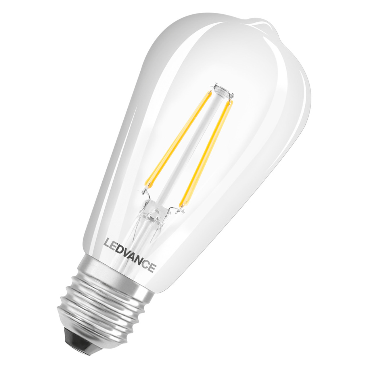 LEDVANCE SMART+ WiFi 5-5-W-LED-Lampe EDISON- E27- 806 lm- warmweiss- 2700 K- dimmbar- Alexa- App