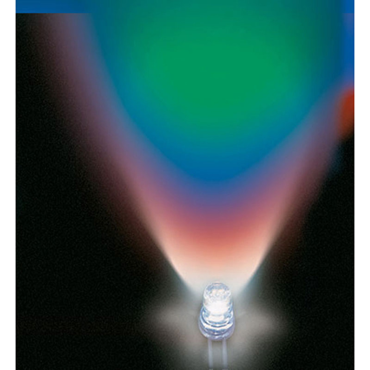 Lucky Light LED LL-F506RGBC2E-F2- 5 mm- RGB- 8002000 mcd- mit Farbwechsel