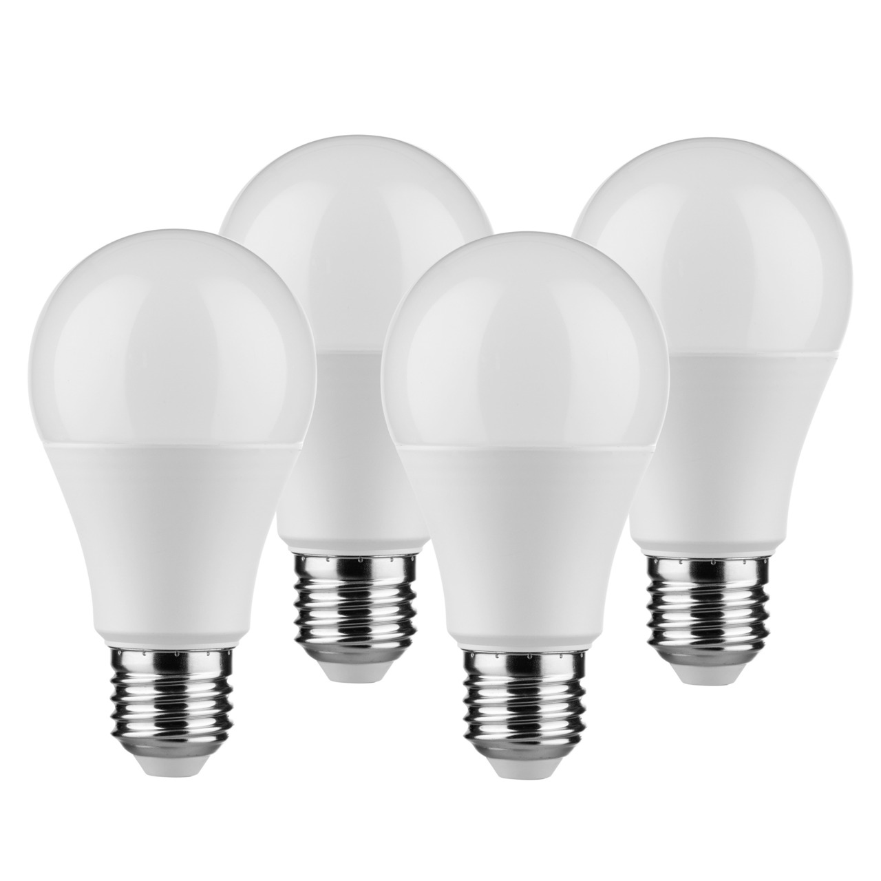 Müller Licht 4er-Pack 9-W-LED-Lampen E27- warmweiss- 806 lm
